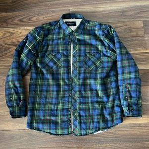 Rue Saint-Patrick Sherpa lined Overshirt in Mens Sz XL